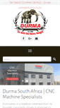 Mobile Screenshot of durma.co.za